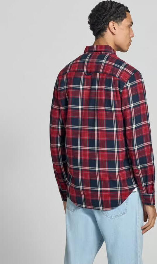 Superdry regular fit vrijetijdsoverhemd van puur katoen - Foto 3