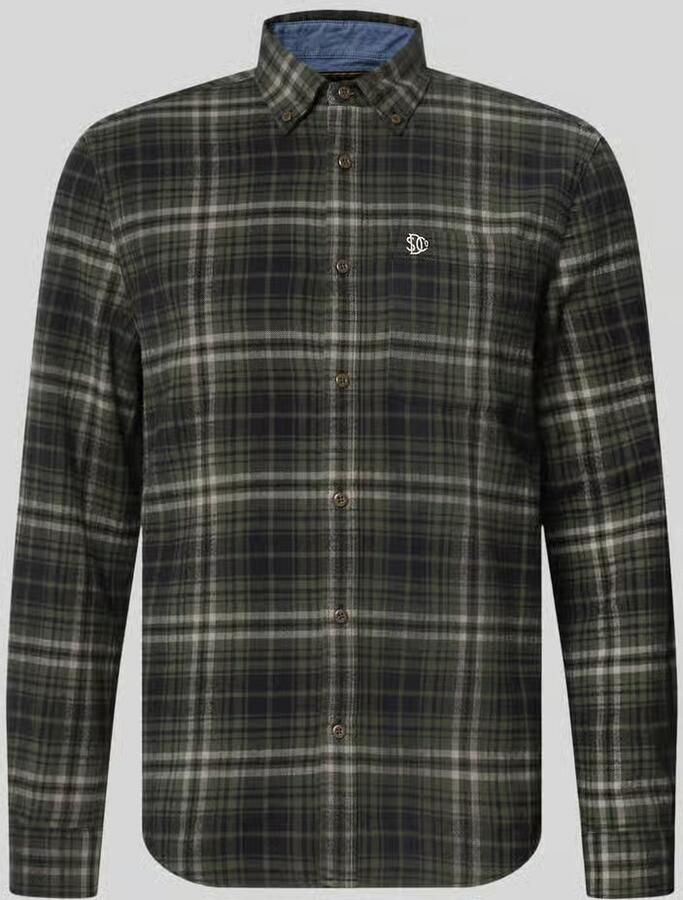 Superdry regular fit vrijetijdsoverhemd van puur katoen