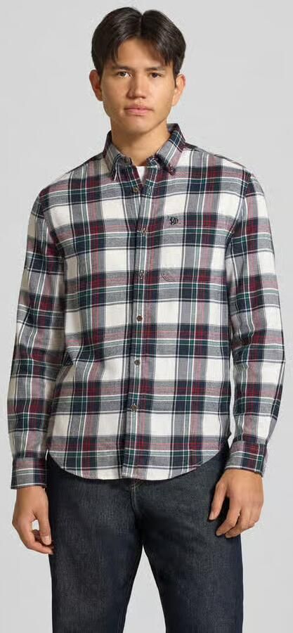 Superdry Sweater Shirt Cotton Lumberjack Skylar Check white - Foto 4