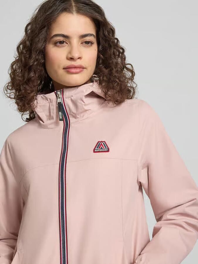 Superdry regular fit windbreaker met logo-applicatie