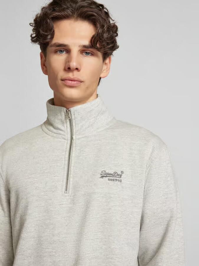 Superdry Schipperstrui met labelstitching model 'Essential' - Foto 4