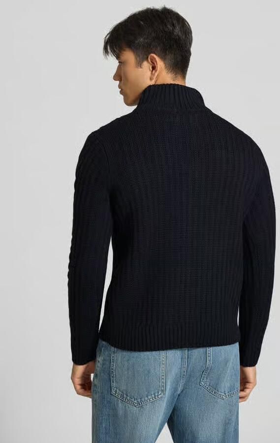 Superdry Slim fit gebreide pullover met wol model 'JACOB' - Foto 2