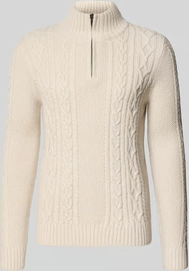 Superdry Slim fit gebreide pullover met wol model 'JACOB' - Foto 2