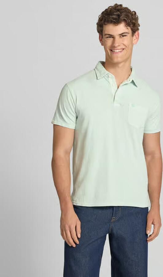 Superdry slim fit poloshirt met borstzak - Foto 3