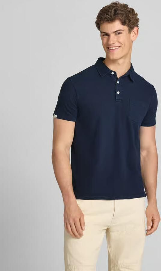 Superdry slim fit poloshirt met borstzak - Foto 3