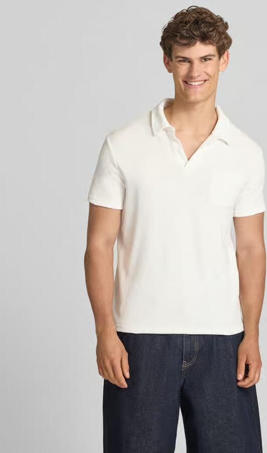 Superdry slim fit poloshirt van badstof - Foto 3