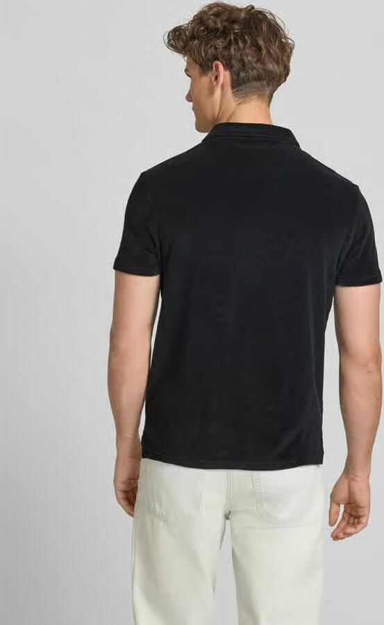 Superdry slim fit poloshirt van badstof