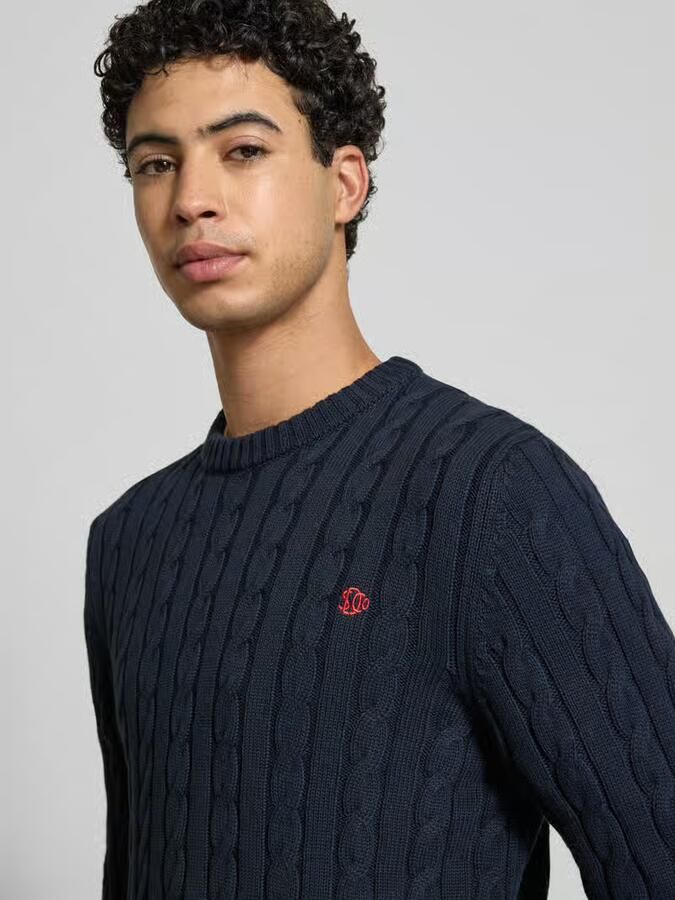 Superdry Slim fit pullover in gebreide look - Foto 2