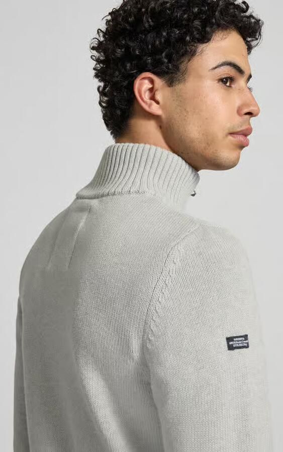 Superdry Slim Fit trui met brei-look - Foto 2