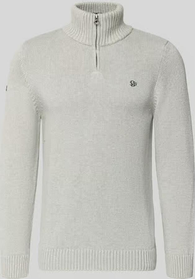 Superdry Slim Fit trui met brei-look
