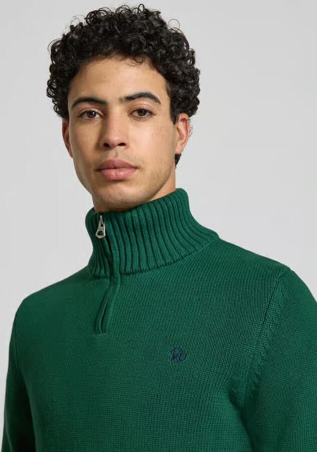 Superdry Slim Fit trui met brei-look - Foto 2