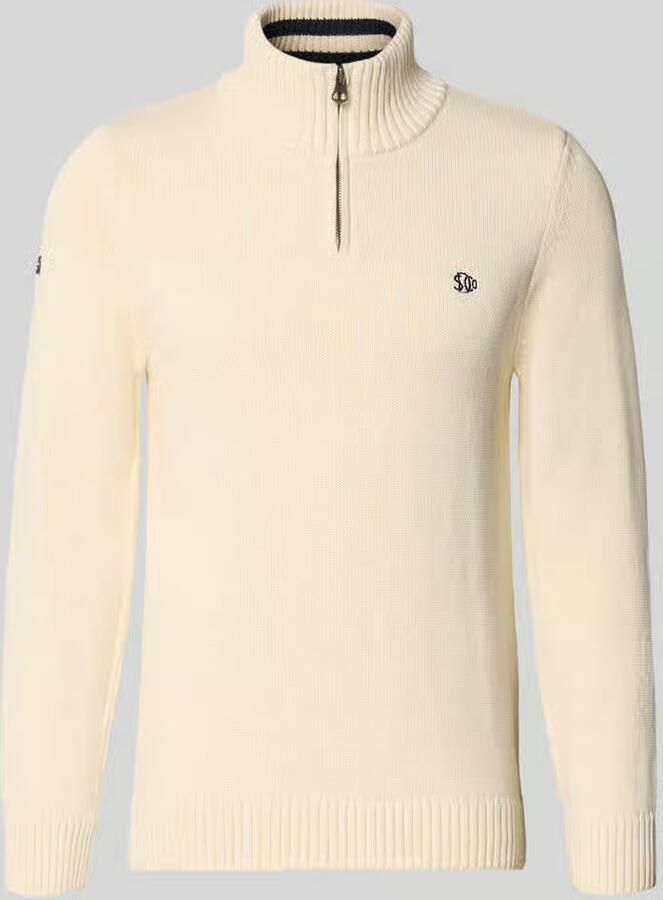 Superdry Slim Fit trui met brei-look