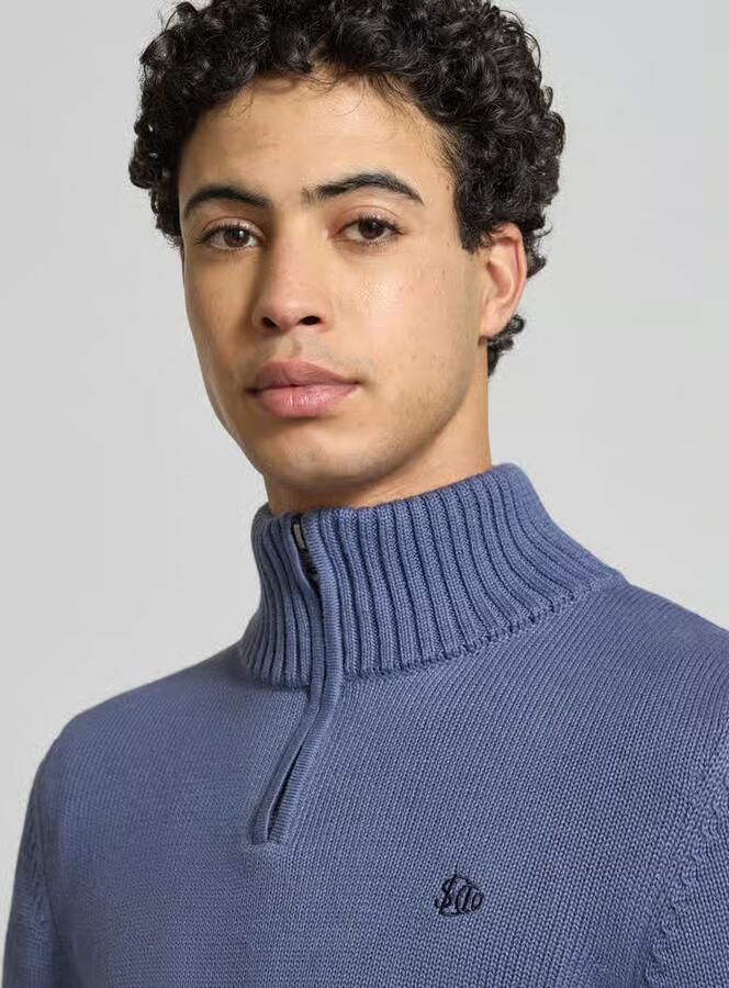 Superdry Slim Fit trui met brei-look - Foto 2
