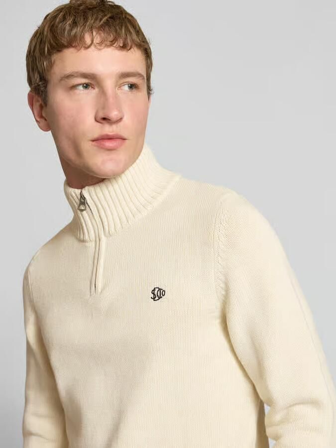 Superdry Slim Fit trui met brei-look - Foto 2