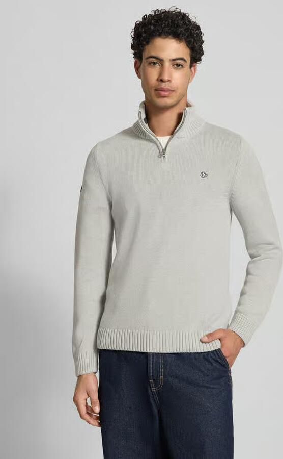 Superdry Slim Fit trui met brei-look - Foto 2