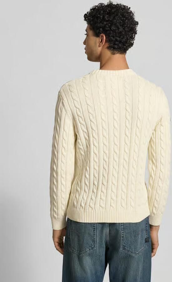 Superdry Slim fit pullover in gebreide look - Foto 3