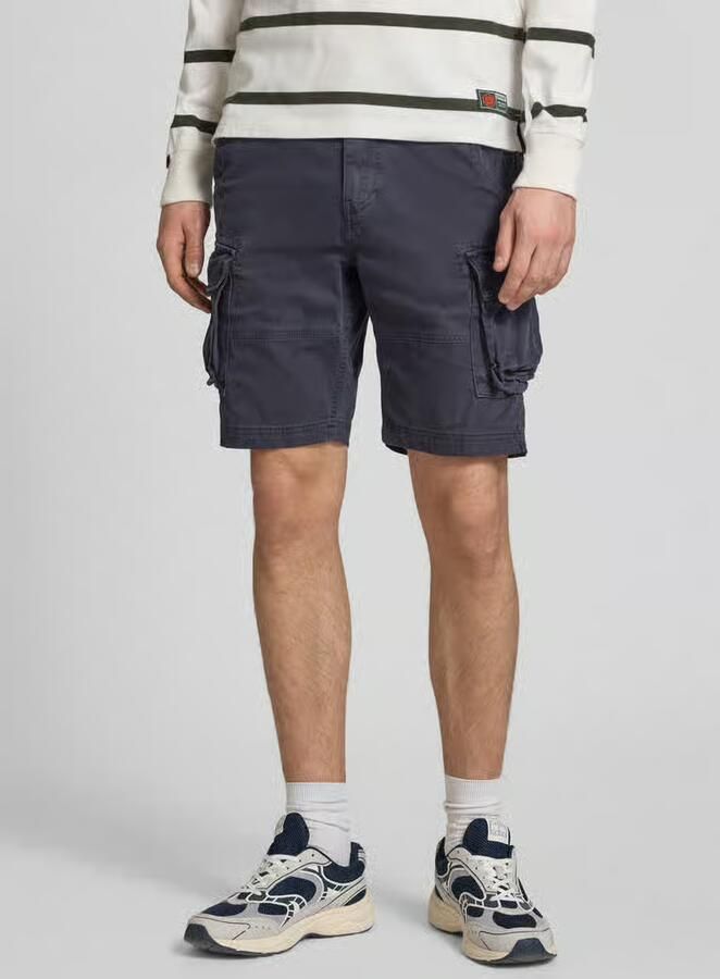Superdry straight fit shorts met cargozakken model 'Core' - Foto 4