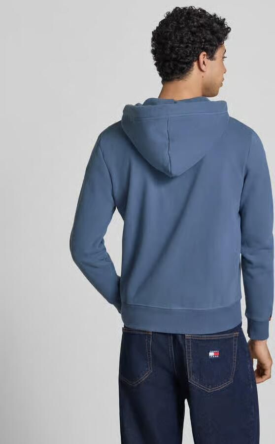 Superdry Sweatjack met capuchon en logo-stitching