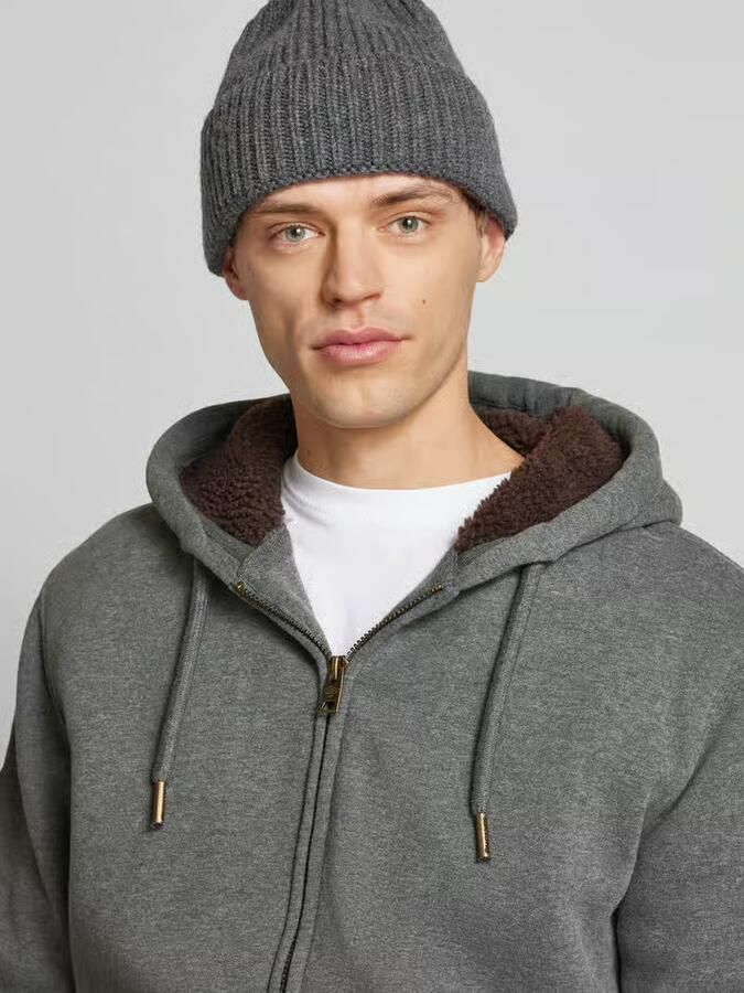 Superdry Sweatjack met labelstitching model 'Borg' - Foto 2