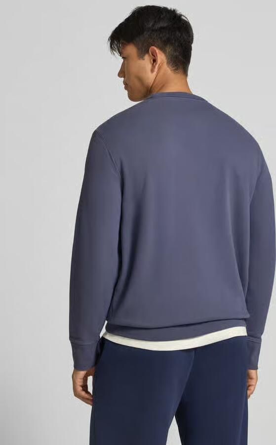 Superdry relaxed fit sweater donkerblauw - Foto 3