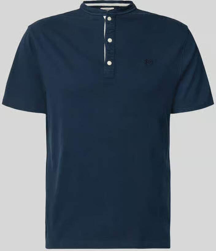 Superdry T-shirt met korte knoopsluiting - Foto 2