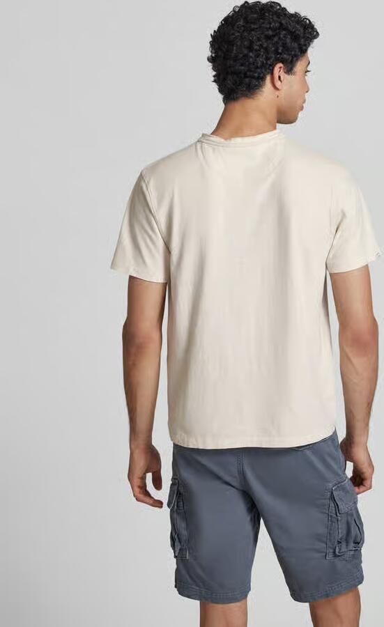 Superdry T-shirt met korte knoopsluiting - Foto 2