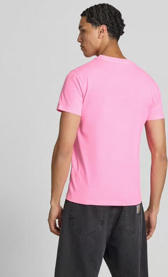 Superdry T-shirt met ronde hals en labelstitching - Foto 2