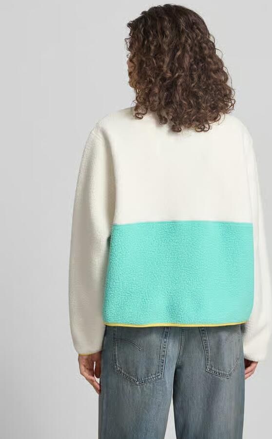 Superdry Teddyjack met borstzak en labelpatch - Foto 3