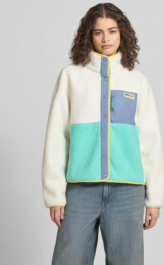 Superdry Teddyjack met borstzak en labelpatch - Foto 4