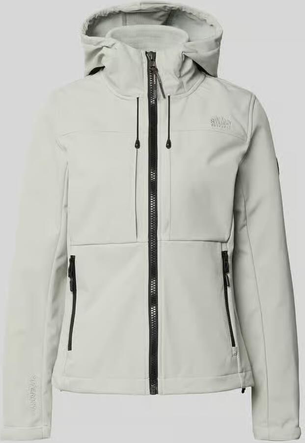 Superdry Trekker Jack met Capuchon en Labelpatch - Foto 2