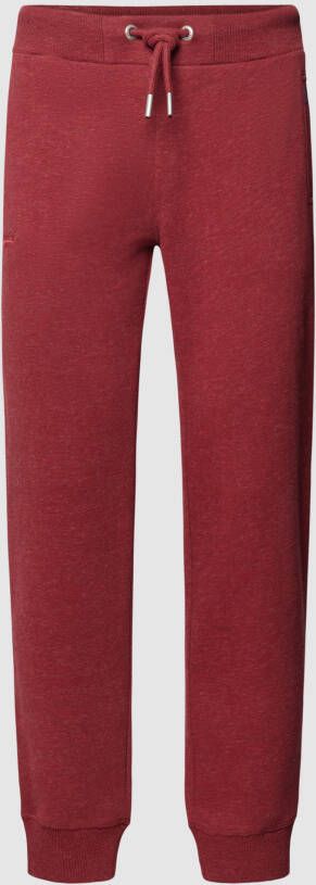 Superdry Sweatpants met tunnelkoord model 'INTAGE LOGO EMB JOGGER'
