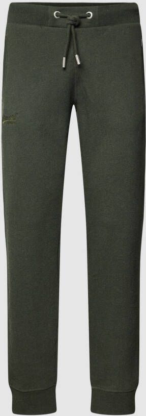 Superdry Sweatpants met tunnelkoord model 'INTAGE LOGO EMB JOGGER'