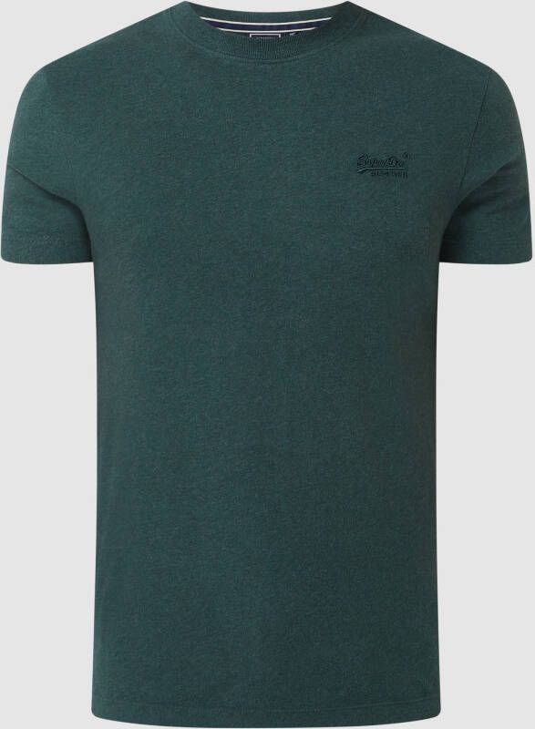Superdry Shirt met ronde hals ESSENTIAL LOGO EMB TEE