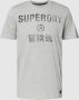 Superdry Heren Katoenen T-Shirt Gray Heren - Thumbnail 1