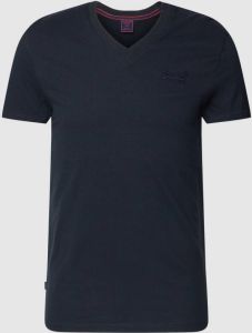 Superdry Shirt met V-hals VINTAGE LOGO EMB VEE