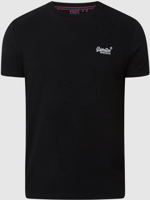 Superdry Shirt met ronde hals Vintage Logo Emb Te
