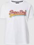 Superdry Shirt met print vlot shirt met metallic details - Thumbnail 3