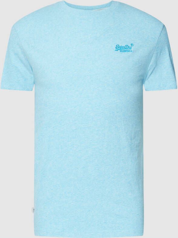 Superdry T-shirt met logostitching