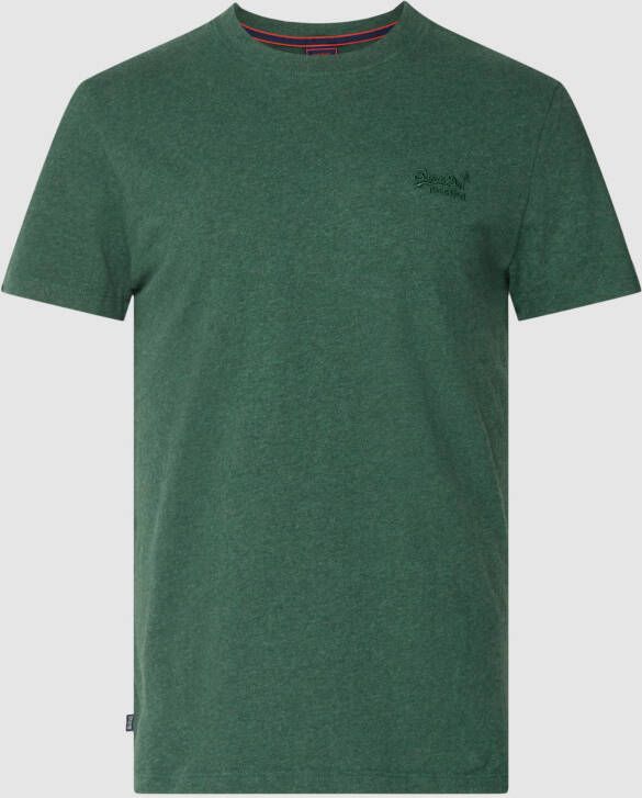 Superdry T-shirt met logostitching