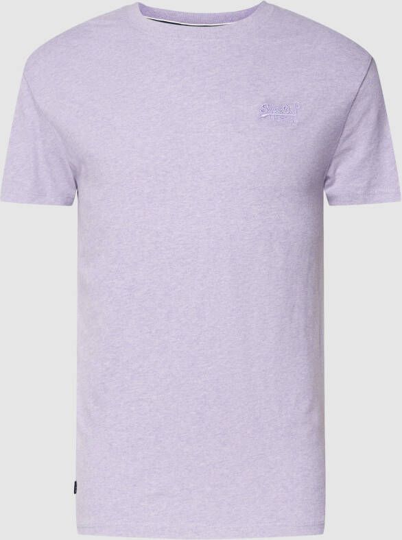 Superdry T-shirt met logostitching