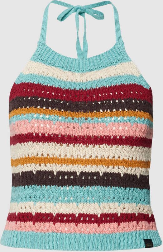 Superdry Top met labeldetail