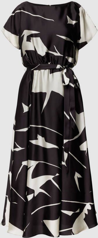 Swing Cocktailjurk met all-over motief
