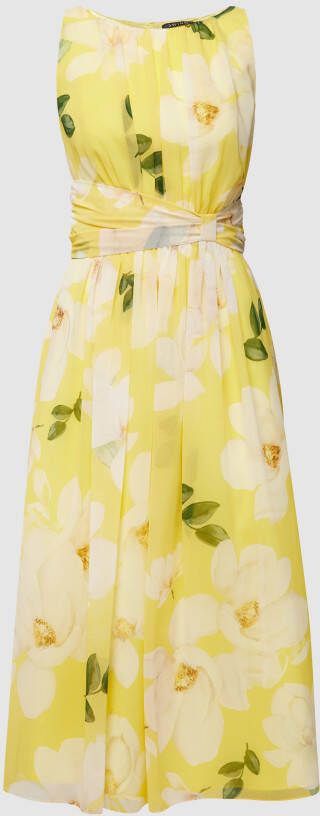 Swing Cocktailjurk met all-over motief