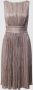 Swing Geplooide Lurex Cocktailjurk Multicolor Dames - Thumbnail 1