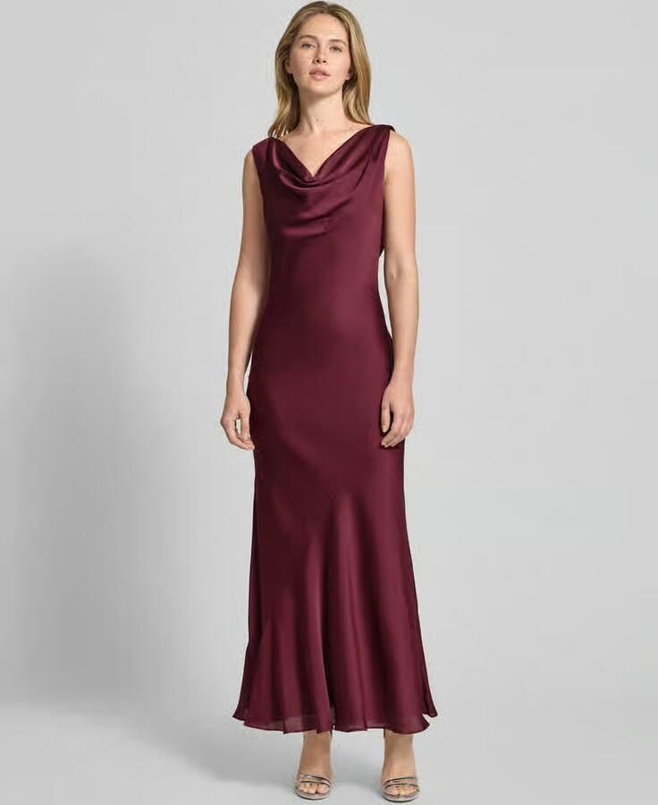 Swing Slim fit avondjurk in mouwloos design - Foto 2