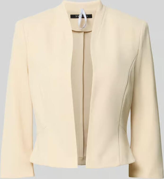 SWING Blazer met opstaande kraag