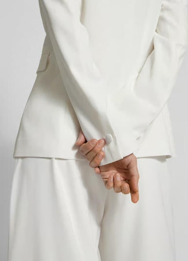 SWING Blazer met reverskraag