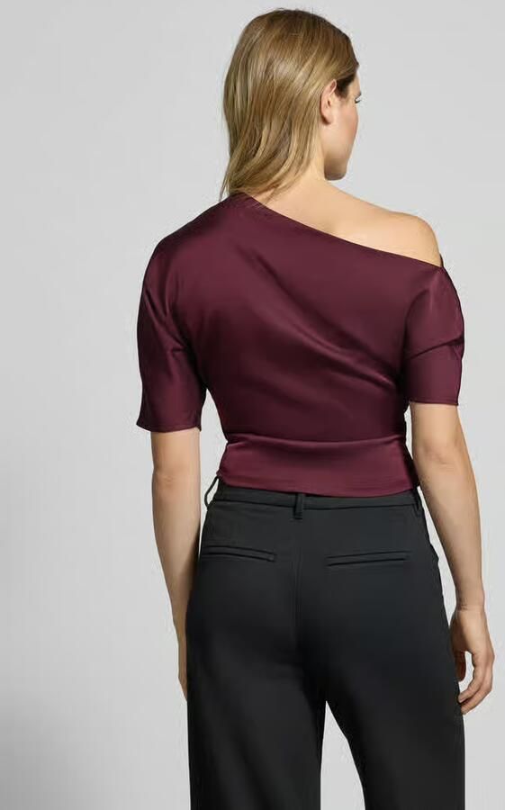 SWING Blousenshirt met plooien - Foto 2