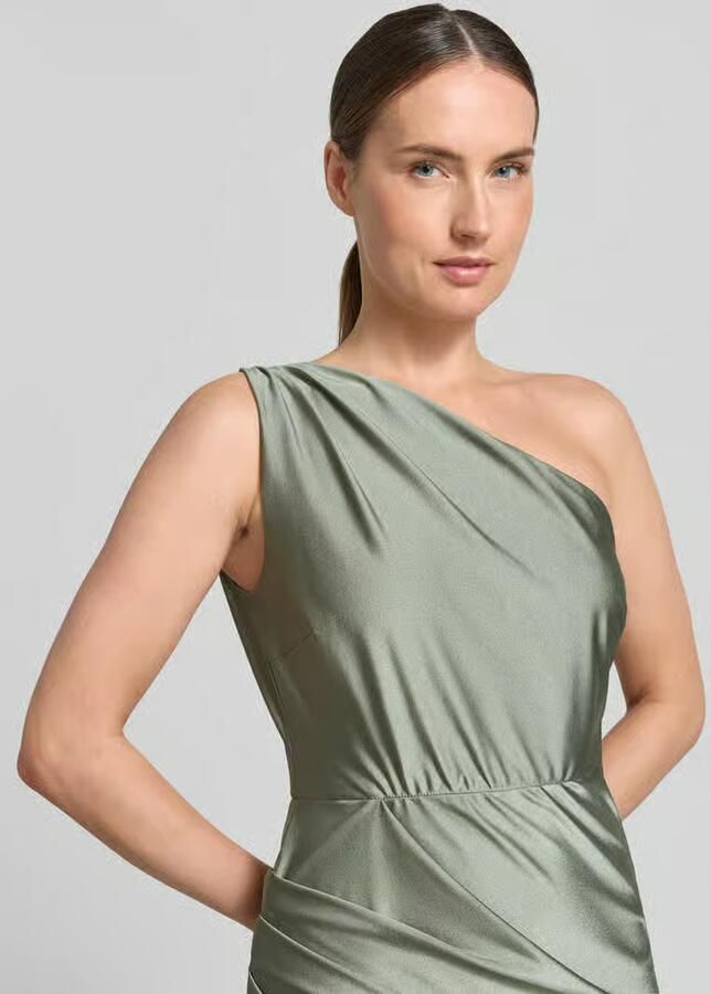SWING Cocktailjurk in one-shoulder look - Foto 2