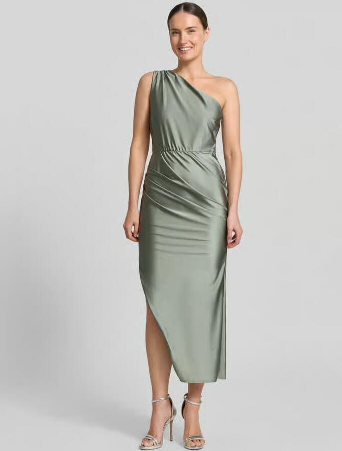 SWING Cocktailjurk in one-shoulder look - Foto 2